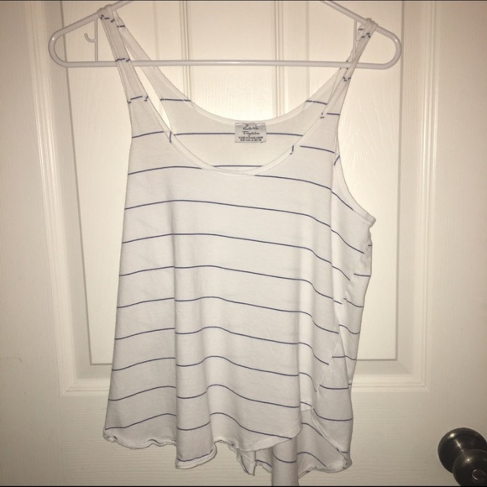 ZARA NAUTICAL STRIPED SHORT SLEEVE TEE